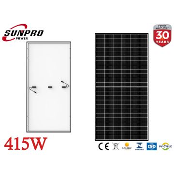 Pannello Solare Fotovoltaico 415W Monocristallino 172x113x30 Half-Cut Semicella