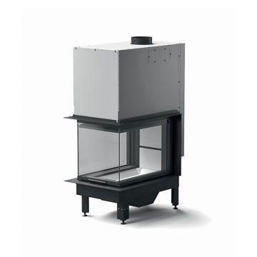 Camino Trifacciale a Legna 18,2 Kw MCZ Plasma T50 Wood