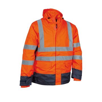 Parka Da Lavoro Fluo COFRA TELSEN In Diverse Colorazioni