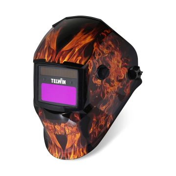 Maschera Automatica TELWIN STREAM FLAME Per Saldatura Regolabile