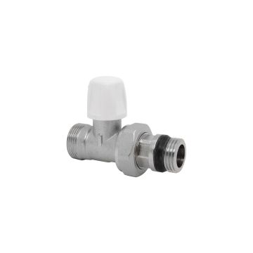 Detentore Dritto 1/2" Raccordo 1/2" ICMA Art.833 Per Radiatore