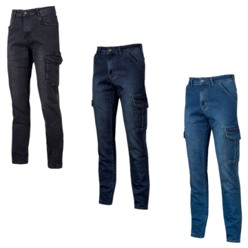 Jeans Cargo Da Lavoro U-Power Tommi Con Tasconi