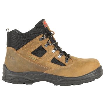 Scarpe Antinfortunistiche da Lavoro in Gore-Tex COFRA TORONTO BROWN S3 SRC 40-47 GROUND
