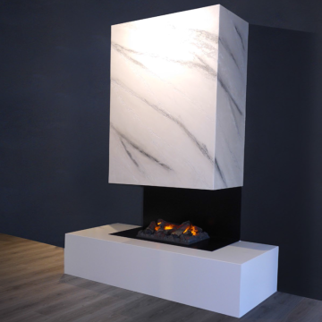 Monoblocco Elettrico MAISONFIRE TRILATO COMPATTO ACQUA Trifacciale