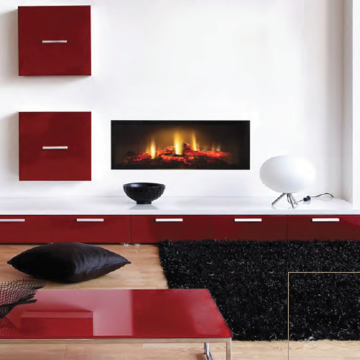 Focolare Elettrico MAISONFIRE V-FIRE SINGLE Camino Da Incasso