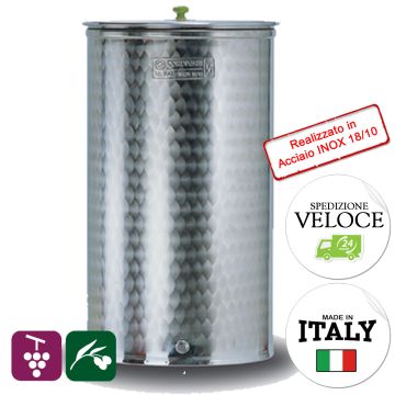 Contenitore OLIO VINO Cordivari VINOLIO 30 lt INOX 18/10 Per Alimenti