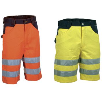 Pantaloncino Fluo Da Lavoro COFRA VISIBLE In Diverse Colorazioni