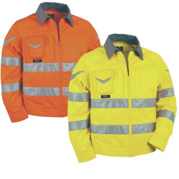 Giacca Da Lavoro Fluo COFRA WARNING Giubbotto In Diverse Colorazioni