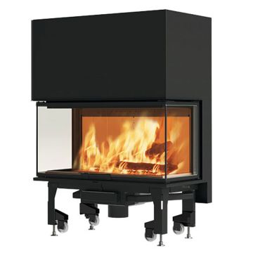 Inserto Focolare a Legna 13,2 Kw EDILKAMIN WINDO3 85 Camino Trifacciale