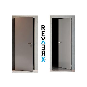 Porta Interno ERMETIKA xREVERx Filo Muro H.210 Cm Reversibile Con Telaio