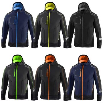Giacca Soft-Shell Da Lavoro SPARCO YORK Giubbotto Antivento Impermeabile